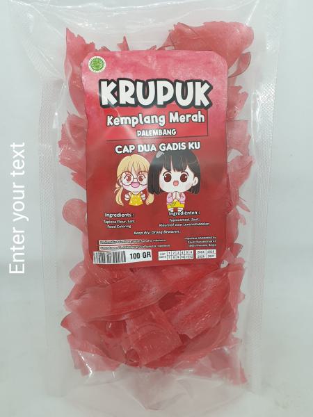 DG Kerupuk Kemplang Merah Palembang